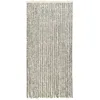 Image de Vidaxl Moustiquaire Gris Clair Et Gris FoncÃ© 100x220 Cm Chenille