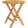 Image de Vidaxl Table De Bistro Ã46x47 Cm Bois D'acacia Massif