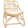 Image de vidaXL Chaise en rotin Lin