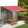 Image de Vidaxl Tissu De Remplacement Pour Auvent Bordeaux Rouge 5x3,5 M