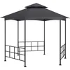 Image de Vidaxl BelvÃ©dÃ¨re Avec Parois 3,1x2,7 M Anthracite