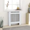 Image de vidaXL Cache-radiateur MDF Blanc 78 cm