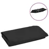 Image de Vidaxl Tissu De Remplacement Pour Parasol DÃ©portÃ© Noir 350 Cm