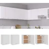 Image de vidaXL Armoires suspendue ""Lyon""s 2 pcs Blanc 50x31x60 cm