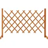 Image de Vidaxl ClÃ´ture En Treillis De Jardin Orange 120x90 Cm Bois De Sapin