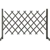 Image de Vidaxl ClÃ´ture En Treillis De Jardin Gris 120x90 Cm Bois De Sapin