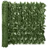 Image de Vidaxl Ãcran De Balcon Avec Feuilles Vert FoncÃ© 400x75 Cm