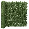 Image de Vidaxl Ãcran De Balcon Avec Feuilles Vert FoncÃ© 500x75 Cm