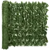 Image de Vidaxl Ãcran De Balcon Avec Feuilles Vert FoncÃ© 600x75 Cm