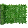 Image de Vidaxl Ãcran De Balcon Avec Feuilles Vert 300x75 Cm