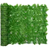 Image de Vidaxl Ãcran De Balcon Avec Feuilles Vert 600x100 Cm