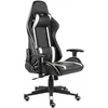 Image de vidaXL Chaise de jeu pivotante Blanc PVC