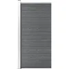 Image de Panneau de clÃ´ture WPC 95x186 cm Gris