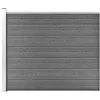 Image de vidaXL Panneau de clÃ´ture WPC 175x146 cm Gris