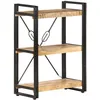 Image de vidaXL BibliothÃ¨que Ã  3 niveaux 60x30x80 cm Bois de manguier massif