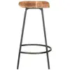 Image de Chaises VidaXL  Tabourets de bar  Lot de 2 Bois d'acacia massif Marron P31600666