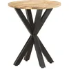 Image de vidaXL Table d'appoint 48x48x56 cm Bois de manguier massif