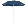 Image de Vidaxl Parasol D'extÃ©rieur Avec MÃ¢t En Acier Bleu 180 Cm