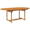 Image de Vidaxl Salon De Jardin 5 Pcs Bois D'acacia Massif