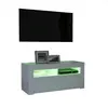 Image de Meubles TV VidaXL  Meuble TV  avec lumières LED blanc 90x35x40 cm P31599923