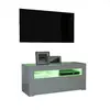 Image de Meubles TV VidaXL  Meuble TV  avec lumières LED blanc brillant 90x35x40 cm P31599829