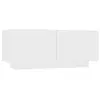 Image de Meubles TV VidaXL  Meuble TV  Bois d'ingénierie Blanc 100x35x40 cm P31600268