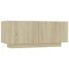 Image de Vidaxl Meuble Tv ChÃªne Sonoma 100x35x40 Cm AgglomÃ©rÃ©