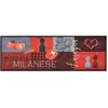 Image de Tapis De Cuisine Lavable Tomates 45x150 Cm