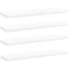 Image de Vidaxl Panneaux De BibliothÃ¨que 4 Pcs Blanc Bois D'IngÃ©nierie