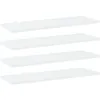 Image de VidaXL Panneaux de bibliothÃ¨que 4 pcs blanc bois d'ingÃ©nierie