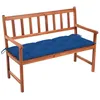 Image de Vidaxl Banc De Jardin Avec Coussin 120 Cm Bois D'acacia Massif
