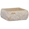 Image de vidaXL Lavabo CrÃ¨me 30x30x13 cm Marbre