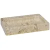 Image de Lavabo Mural avec Installation Double et Technologie Nano-Seal CrÃ¨me 38x24x6,5 cm Marbre