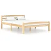 Image de vidaXL Cadre de lit sans matelas bois de pin massif 120x200 cm