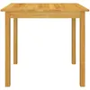 Image de Vidaxl Ensemble De Salle Ã Manger De Jardin 3 Pcs Marron