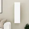 Image de vidaXL Meuble TV Blanc 30,5x30x110 cm Bois dÂ¿ingÃ©nierie