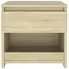 Image de Tables de chevet VidaXL  Table de chevet  Aggloméré Marron 40x30x39 cm P31599777