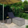 Image de Vidaxl CanapÃ©s D'angle De Jardin 2 Pcs Blanc Bois De Pin Massif