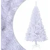 Image de vidaXL Arbre de NoÃ«l artificiel avec branches Ã©paisses blanc 120cm PVC