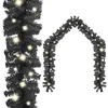 Image de VIDAXL Guirlande de No?l avec lumiÂ¿Â¿res LED 10 m Noir
