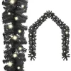Image de Vidaxl Guirlande De NoÃ«l Avec LumiÃ¨res Led 20 M Noir