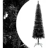 Image de vidaXL Sapin de Noel Ã©troit Noir 240 cm