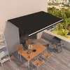 Image de Vidaxl Auvent Manuel RÃ©tractable 500x350 Cm Anthracite