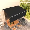 Image de Vidaxl Auvent Manuel RÃ©tractable Avec Store 4,5x3 M Anthracite