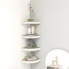 Image de vidaXL ÃtagÃ¨res d'angle murales 4 pcs ChÃªne et blanc 35x35x3,8 cm MDF