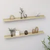 Image de Vidaxl ÃtagÃ¨res Murales 2 Pcs ChÃªne Sonoma 100x9x3 Cm