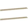 Image de Vidaxl ÃtagÃ¨res Murales 2 Pcs ChÃªne Sonoma 115x9x3 Cm