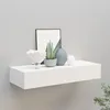 Image de vidaXL ÃtagÃ¨re Ã  tiroir murale Blanc 60x23,5x10 cm MDF