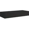 Image de vidaXL ?tagÂ¿Â¿re Â¿Â¿ tiroir murale Noir 60x23,5x10 cm MDF