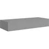 Image de vidaXL ÃtagÃ¨re Ã  tiroir murale Gris 60x23,5x10 cm MDF